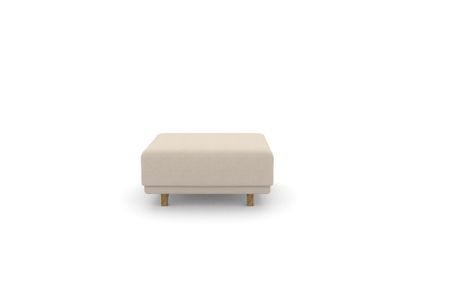 Polsterhocker Vila in Club Beige 07