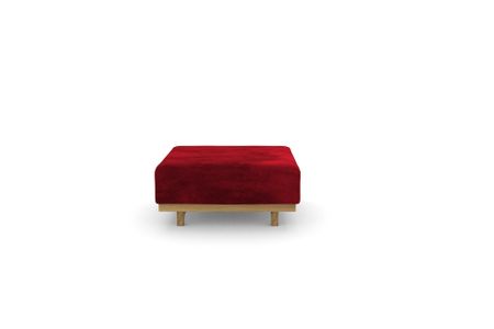 Polsterhocker Vitoria in Zaragoza Cranberry 52
