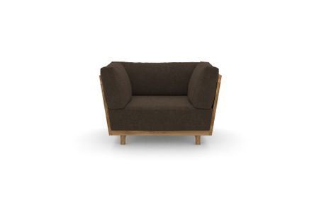Sessel Vitoria in Facet Dark Brown 18