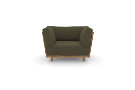 Sessel Vitoria in Facet Olive 53