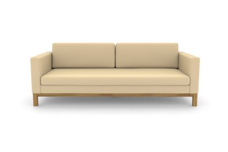 Big Sofa Delgano in Borys Beige 07 (Kunstleder)