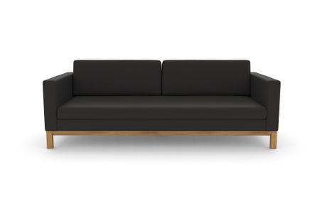 Sofa Delgano in Borys Onyx 52 (Kunstleder)