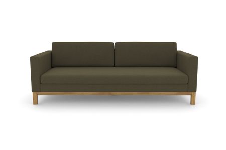 Sofa Delgano in Facet Olive 53