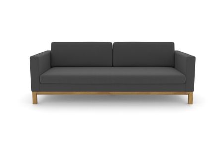 Sofa Delgano in Lucerne Carbon 44