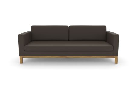 Sofa Delgano in Milano 231 Pale Brown (Leder)