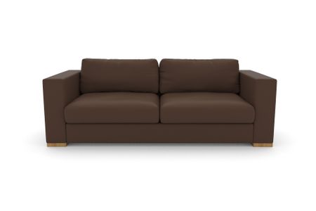 Sofa Laguna in Borys Chestnut 27 (Kunstleder)