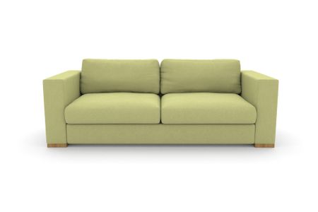 Kleines Sofa Laguna in Matiss Pale Green 39