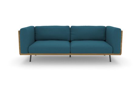 Kleines Sofa Viana in Andreina Topas 28