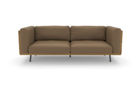 Sofa Viana in Milano 653 Clay (Leder)