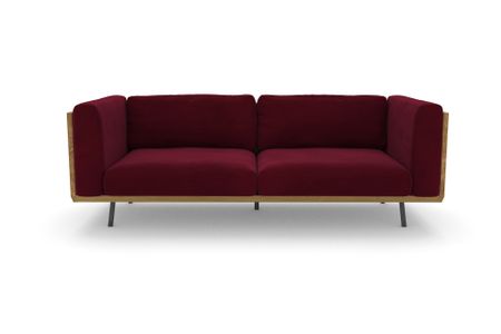 Sofa Viana in Varese Mulberry 33