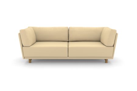 Sofa Vila in Borys Beige 07 (Kunstleder)