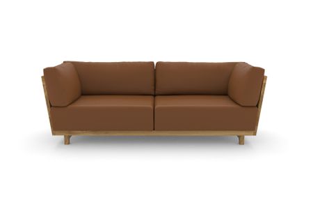 Sofa Vitoria in Atlantic 507 Terra (Leder)