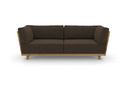 Sofa Vitoria in Facet Dark Brown 18