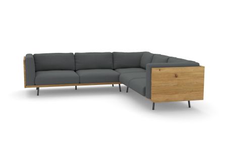 Ecksofa Viana in Lucerne Porpoise 30