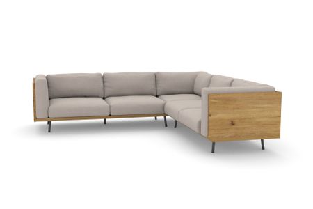 Ecksofa Viana in Matiss Ivory 07