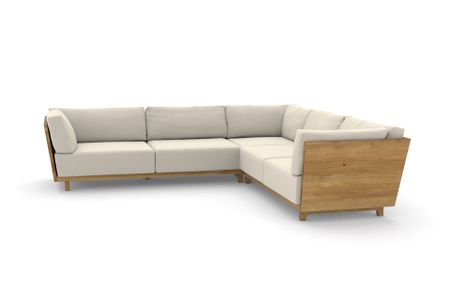 Ecksofa Vitoria in Facet Natural 1