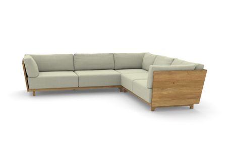 Ecksofa Vitoria in Kiss Green 55