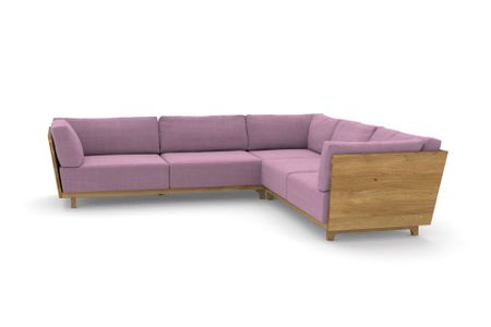 Ecksofa Vitoria in Kiss Fuchsia 77