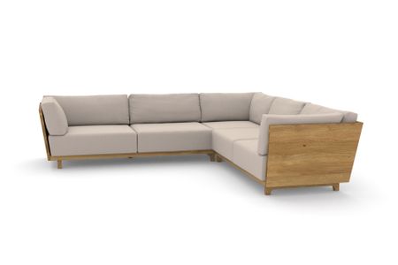 Ecksofa Vitoria in Lucerne Birch 32