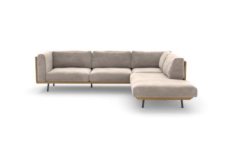 Ecksofa Viana in Zaragoza Pebble 33