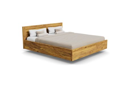 Bett Ambra aus Asteiche Massivholz