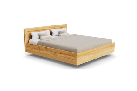 Bett Ambra aus europäische Kirsche Massivholz