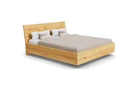 Bett Lago aus europäische Kirsche Massivholz