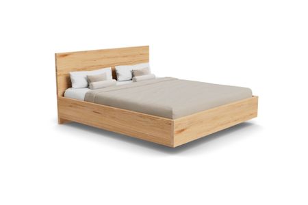 Bett Ligera aus Kernbuche Massivholz