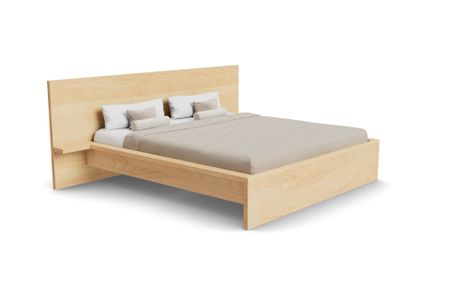 Bett Samax aus Buche Massivholz