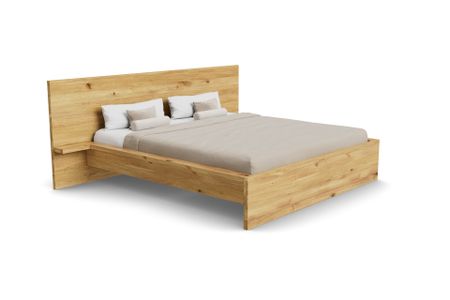 Bett Samax aus Massivholz Massivholz