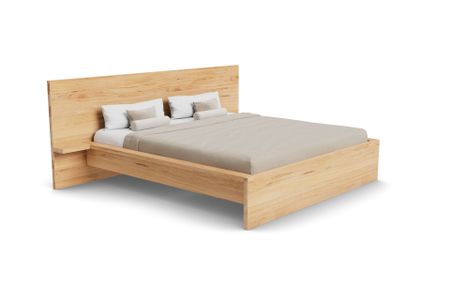 Bett Samax aus Kernbuche Massivholz