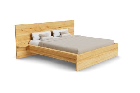 Bett Samax aus europäische Kirsche Massivholz