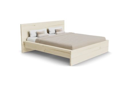 Bett Sana aus Esche hell Massivholz