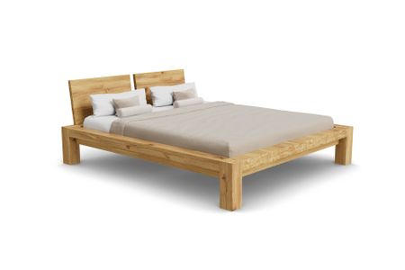 Bett Bamaco aus Massivholz Massivholz