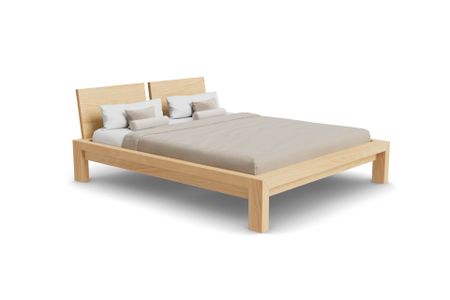 Bett Bana aus Buche Massivholz