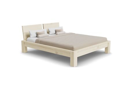 Bett Banto aus Esche hell Massivholz