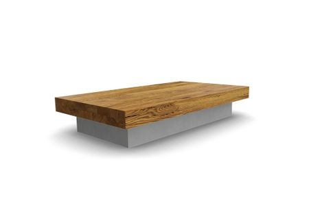 Couchtisch Asia aus Asteiche Massivholz