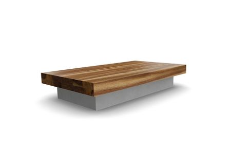 Couchtisch Asia aus europ&auml;ischem Nussbaum Massivholz