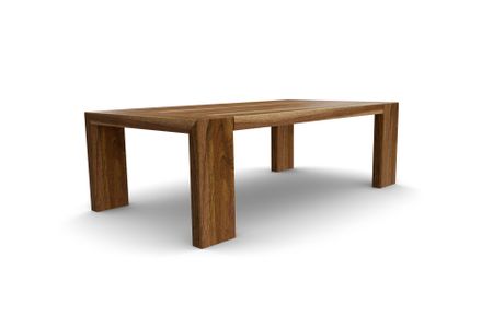 Couchtisch Bana aus europ&auml;ischem Nussbaum Massivholz