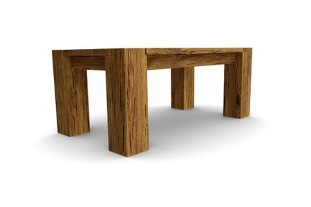 Couchtisch Bantam aus Asteiche Massivholz