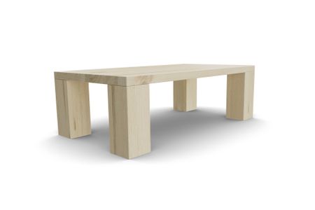 Couchtisch Cos aus Esche hell Massivholz