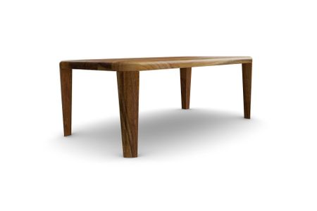 Couchtisch Hero aus europ&auml;ischem Nussbaum Massivholz