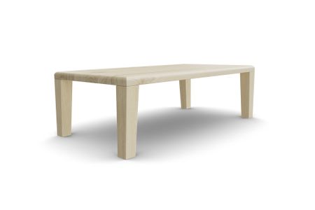 Couchtisch Keto aus Esche hell Massivholz