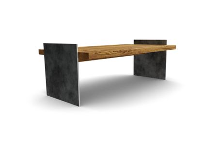 Couchtisch Lima aus Asteiche Massivholz