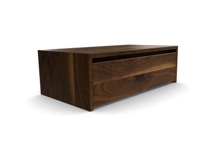 Couchtisch Plaza aus amerikanischem Nussbaum Massivholz