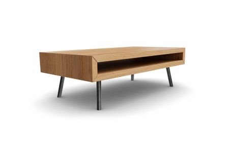Couchtisch Volta aus Kernbuche Massivholz