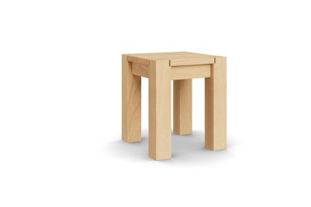 Hocker Bantam aus Buche Massivholz
