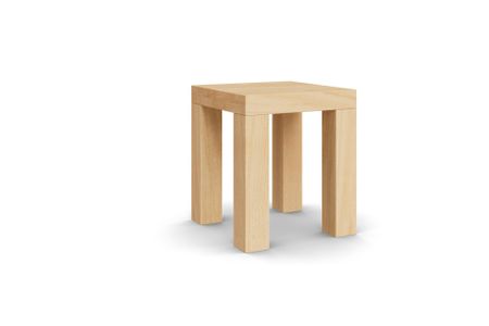 Hocker Caracas aus Buche Massivholz