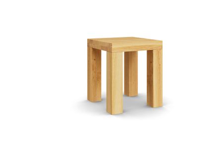 Hocker Caracas aus europäische Kirsche Massivholz