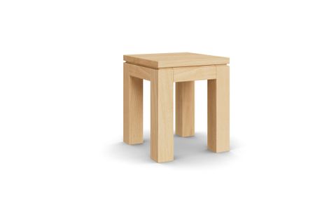 Hocker Casa aus Buche Massivholz